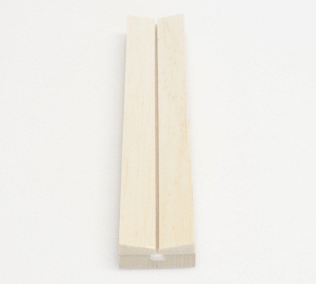 Etaloir à Minuties Balsa Incliné à Rainure Fixe