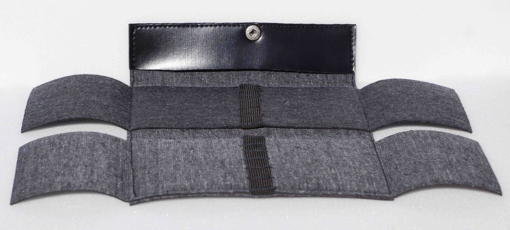Trousse pour Instruments Fermeture à Bouton Pression