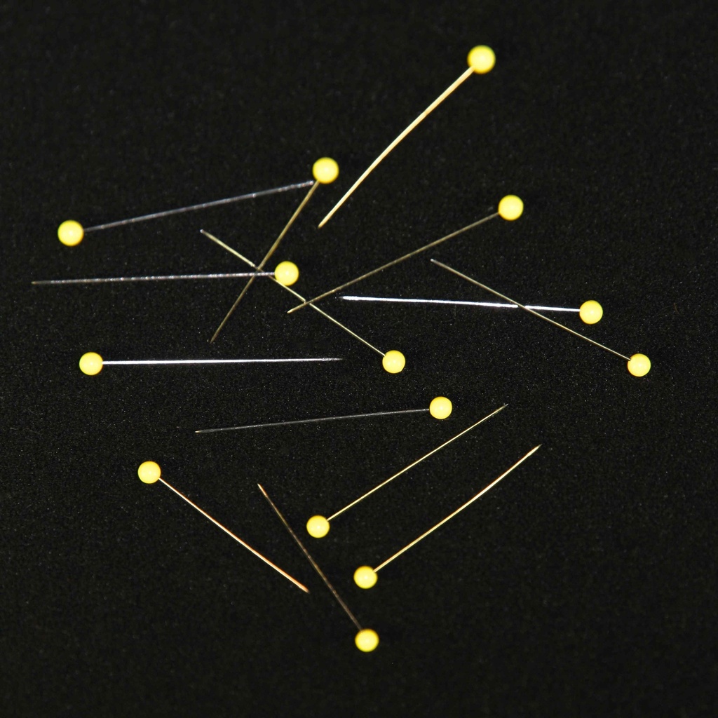 Epingles Têtes Plastique ( x50 )