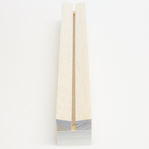 Etaloir Balsa Incliné à Rainure Fixe