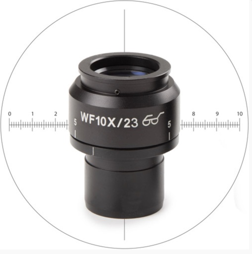 [3379 - EUROMEX NZ.6210-CM] Oculaire avec Echelle Micrométrique pour Loupes NexiusZoom EVO EUROMEX NZ.6210-CM