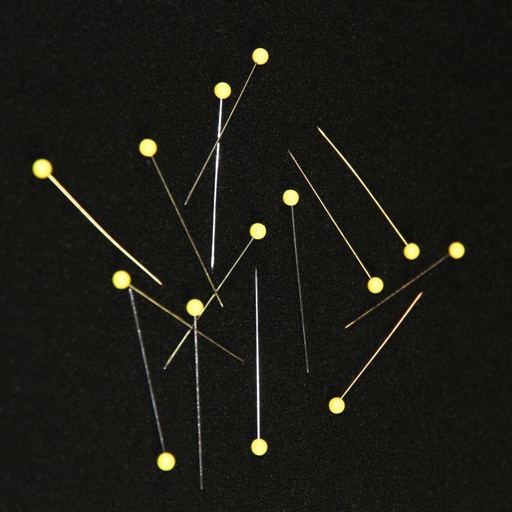 Epingles Têtes en Verre ( x50 )